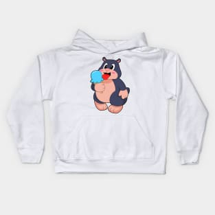 Mole Waffle ice cream Kids Hoodie